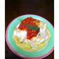 かーしゃ's cooksnap of when they made 簡単トマトソースでオムライス☆.。.:*.