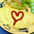 よしみるく's cooksnap of when they made あめ色玉ねぎだけで！美味しいオムレツ☆.