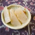 マナッピ's cooksnap of when they made こんにゃくの梅和え.
