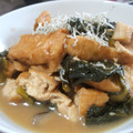 ちばたま's cooksnap of when they made めんつゆで小松菜厚揚げの生姜煮びたし.