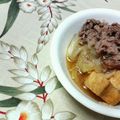 キョク's cooksnap of when they made 簡単！肉豆腐.