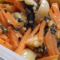＊まめゴマ＊'s cooksnap of when they made ブナピーとにんじんのコチュマヨ海苔和え♪.