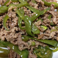 Taoc's cooksnap of when they made ☆簡単☆牛肉と野菜の青椒肉絲風炒めもの。.