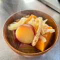 azbjbn's cooksnap of when they made 南瓜とさつま芋の秋の味噌汁.