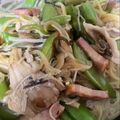 秀狼1011's cooksnap of when they made ランチに♪きのこの塩昆布クリームパスタ.