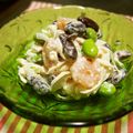 baromaman's cooksnap of when they made お豆とクリチのオーロラサラダ☆.