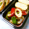 pyonpoco's cooksnap of when they made お弁当に☆ちくわとピーマンのマヨ醤油炒め.