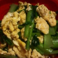 ゆめまっこ's cooksnap of when they made 簡単･小松菜と炒り卵の塩炒め.