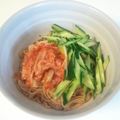 あおいらぶらぶ's cooksnap of when they made スタミナUPキムチ素麺 秘伝のタレで❢.