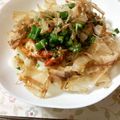 chesurin's cooksnap of when they made ＊冷製ピリ辛納豆うどん＊.