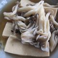 ＠ブルーホール's cooksnap of when they made ☆高野豆腐としめじのしみじみ煮☆.