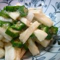 YU-RI's cooksnap of when they made ネバネバサクサク★オクラと長芋ポン酢かけ.