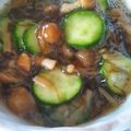 紺さん's cooksnap of when they made さっぱりうまい★もずく＊山菜＊きのこ和え.