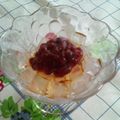MIRAJANE's cooksnap of when they made 好きなもののせてね♪あんみつ.