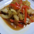こばやんちゃん's cooksnap of when they made カラスガレイのカレー煮付け.