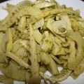 くり栗's cooksnap of when they made たけのこのペペロンチーノ♪.
