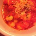 yuyukoa's cooksnap of when they made 大豆とトマト、鶏肉の煮込み.