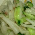 ﾘｴﾀﾝ's cooksnap of when they made 大根とキュウリのシャキシャキサラダ.