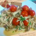 yfh's cooksnap of when they made 簡単！アスパラしめじプチトマトのシソ炒め.