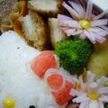 ゆひか's cooksnap of when they made キャラ弁おかず☆カニカマのお花☆.