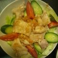 yuriko1022's cooksnap of when they made 冷やしてつるり☆豚しゃぶサラダ.