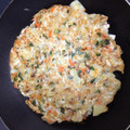 しゅんのいちごまま's cooksnap of when they made 簡単離乳食　卵不使用　お好み焼き.