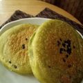 lazy-lazy's cooksnap of when they made 抹茶桜のあんぱん.