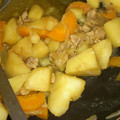 ももんぬ39's cooksnap of when they made 簡単　豚肉じゃが.