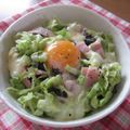 まじゅじゅ's cooksnap of when they made 私の目玉焼き丼♪一人ランチ・朝食に.