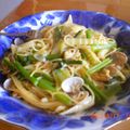 YUKAﾘﾝﾘﾝ's cooksnap of when they made 春野菜とあさりの簡単パスタ.
