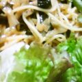 熊人すみこ's cooksnap of when they made ザーサイとサニーレタスのサラダスパ.