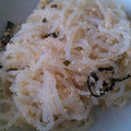 じゃ〜ず's cooksnap of when they made しらたきの明太子和え.