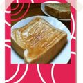 ルカルカナイト's cooksnap of when they made ♡ハニーピーナツトースト♡.