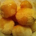 みちっこ's cooksnap of when they made おとうふの団子♪〜黒蜜きなこで☆〜.