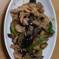 ☆８２５１☆'s cooksnap of when they made 茄子と豚の辛味噌炒め.