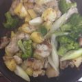 hfighters's cooksnap of when they made チキンの塩麹チーズ炒め.