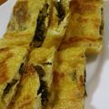 fuuchinn's cooksnap of when they made 簡単おつまみ★油揚げの高菜＆チーズサンド.