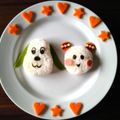 LUCELUNA's cooksnap of when they made わんわんプレート　一歳の誕生日.