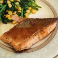 カトリーぬ's cooksnap of when they made 簡単!!鮭のムニエルプレート☆.