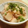 時花菜's cooksnap of when they made ✿コロコロじゃがいもと塩からの和えもの✿.
