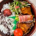 なおすけ151a's cooksnap of when they made お弁当・・・109ゆかり梅干しご飯.