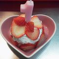 SyMammy's cooksnap of when they made 1歳の誕生日ケーキ.