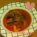 harukaはは's cooksnap of when they made 牛スジとキノコのトマト煮込み.