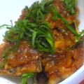 にゃん子っち's cooksnap of when they made 健脳食♡鰯（秋刀魚）の肉味噌のっけ.