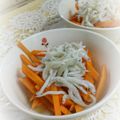 史夜☆aya☆'s cooksnap of when they made 簡単！人参としらすのレモン醤油和え.
