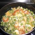 翔仁LOVE's cooksnap of when they made 旬です！グリーンピースの卵炒め☆.