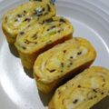 ゆみらんたん's cooksnap of when they made 塩昆布とおかかチーズ卵焼き.