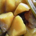 ちゃ～ぽん's cooksnap of when they made 鶏肉とさつまいもの煮物.