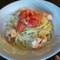 ベニス's cooksnap of when they made えびとトマトの冷製パスタ.