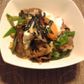 clarinet1's cooksnap of when they made 新生姜と牛焼肉のカスタム丼がっつり味.